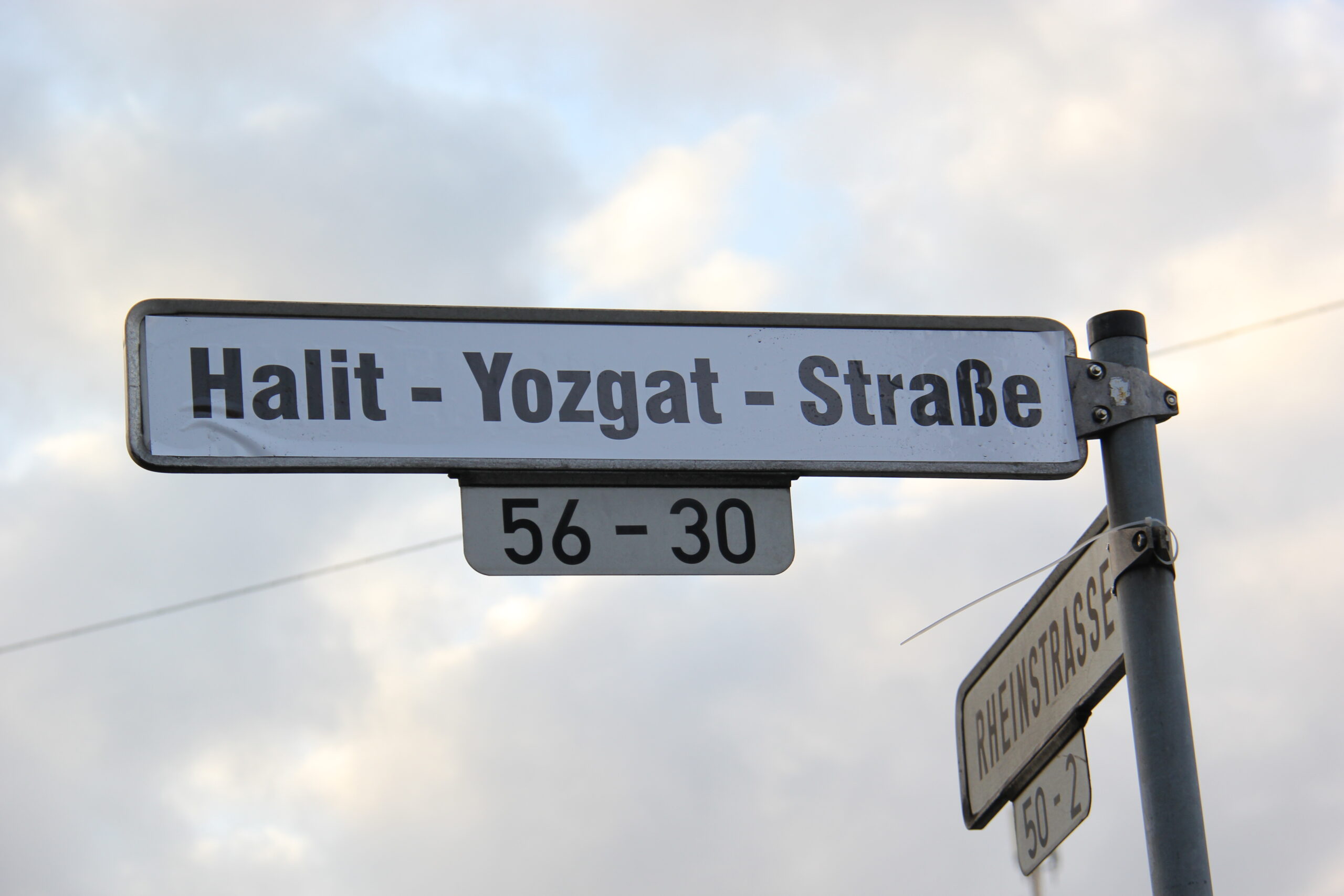 Endlich: Die Hindenburgstraße wird umbenannt.