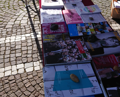Antifaschistischer Infostand "Querdenken entgegentreten"